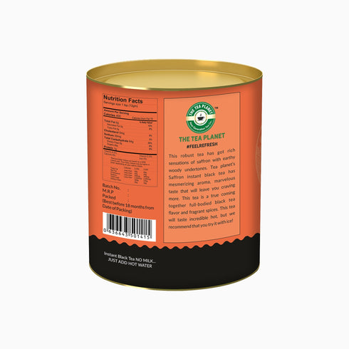 The Tea Planet Saffron Flavoured Instant Black Tea