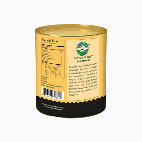 The Tea Planet Mango+Passion Fruit Flavoured Instant Black Tea
