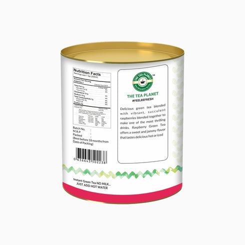 The Tea Planet Raspberry Flavoured Instant Green Tea