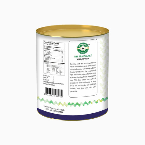 The Tea Planet Black Currant Flavoured Instant Green Tea