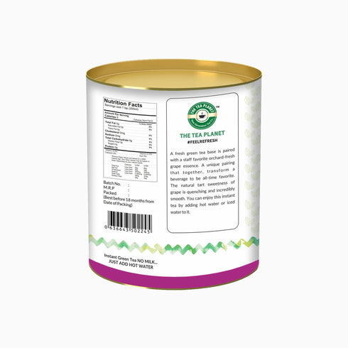 The Tea Planet Grape Flavoured Instant Green Tea