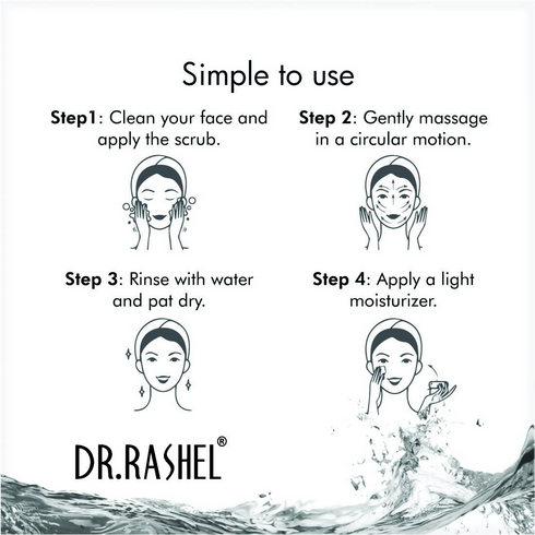 Dr.Rashel Ice Blue Scrub For Face And Body