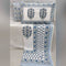 Clovers & Crafts Double Bedsheet With Two Pillow Covers - Atrangz Blue