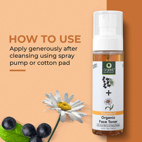 Organic Harvest Organic Vitamin C Face Toner