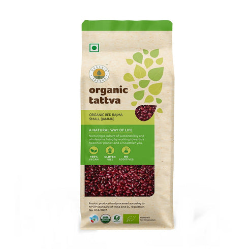 Organic Tattva Red Rajma Small | Jammu