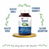 Bliss Welness Calcium Magnesium Zinc Vitamin D3 K2 B12 Folic Acid Tablets