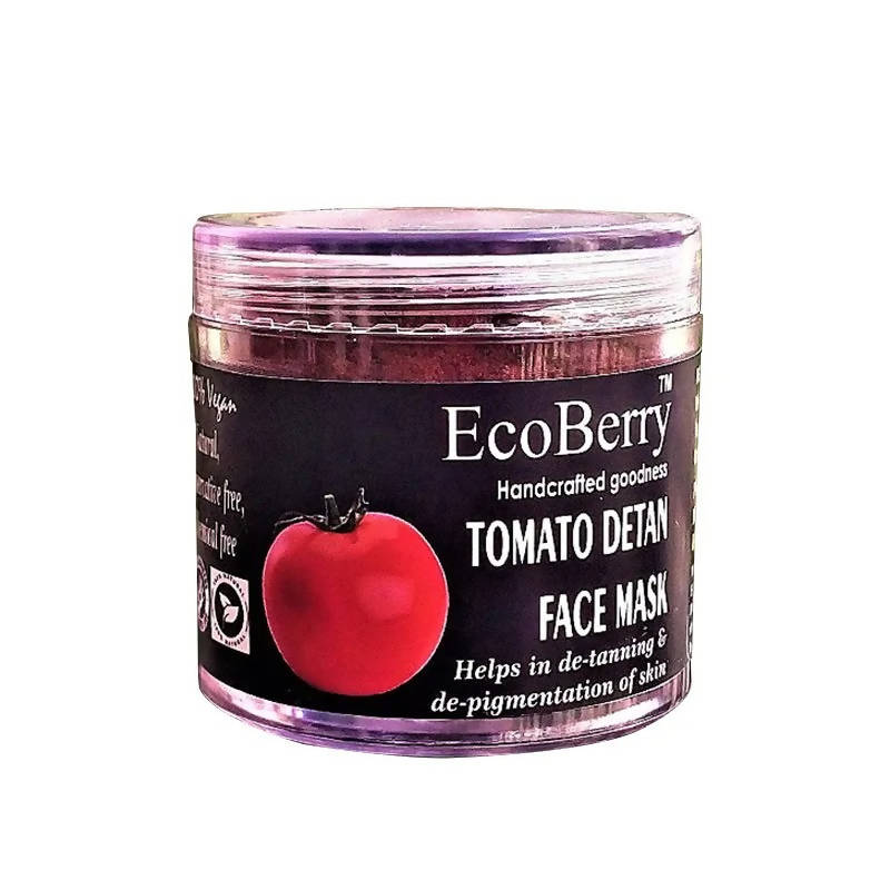 Get Rid Of Tan And Reveal Naturally Radiant Skin With Ecoberry Tomato Detan Face Mask Tomatoes