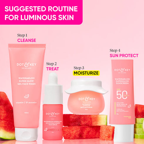Dot and key Watermelon and Glycolic Face Moisturizer