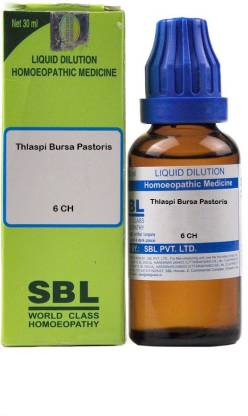 SBL Thlaspi Bursa Pastoris Dilution 6 CH