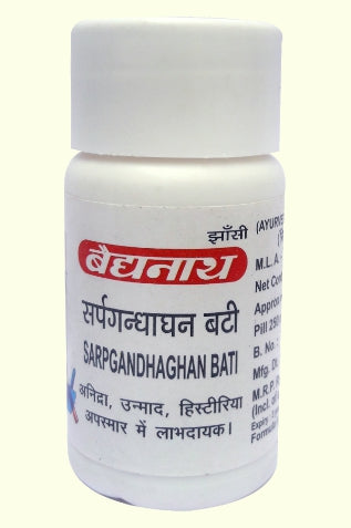 Baidyanath B-Sarpagandhaghan Bati 10g