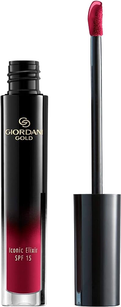 Oriflame Giordani Gold Iconic Lip Elixir SPF 15 | Ruby red