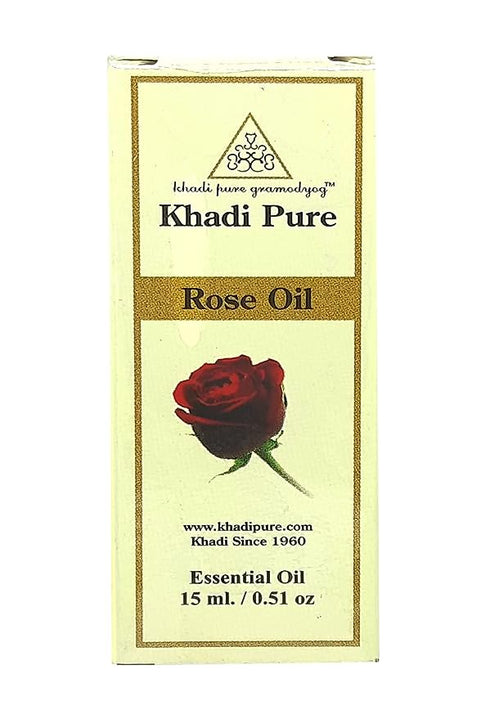 Khadi Pure Herbal Rose Essential Oil 15 ml