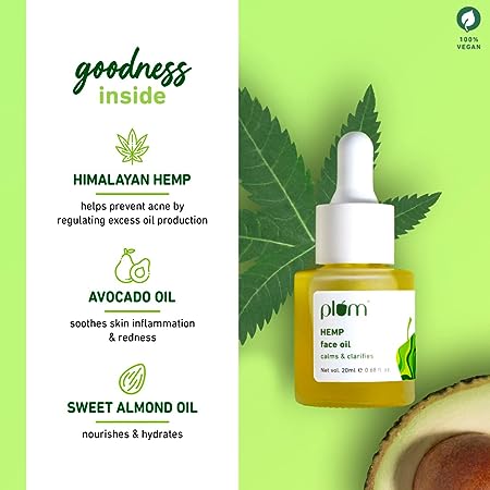 Plum Hemp Seed Face Oil