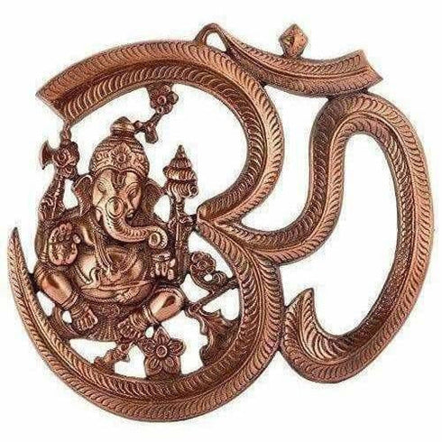 Lord Ganesha Metal Wall Hanging