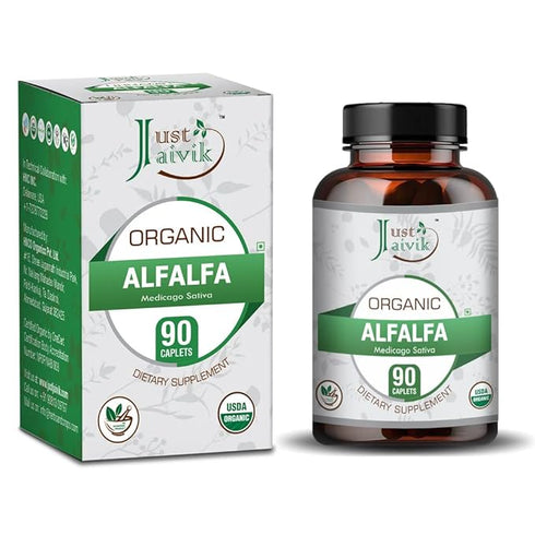 Just Jaivik Organic Alfalfa Tablets