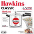 Hawkins Classic Pressure Cooker 6.5 Litre - Silver (CL65)