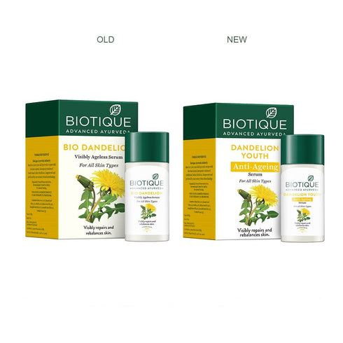 Biotique Dandelion Youth Anti-Ageing Serum 100ml