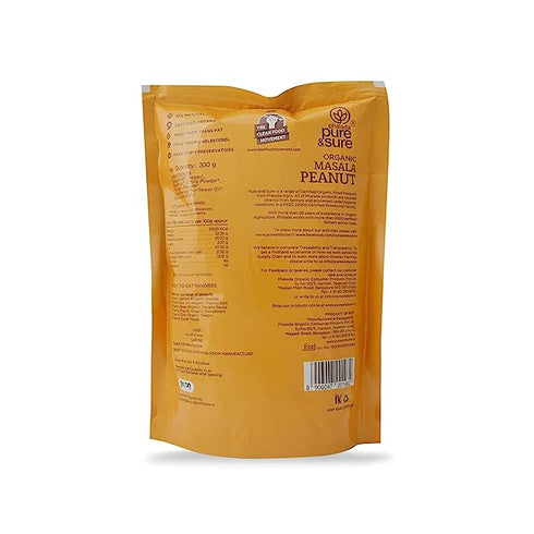 Pure & Sure Organic Masala Peanut