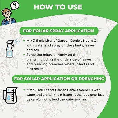 Garden Genie Neem Oil for Plant