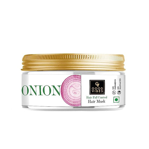 Good Vibes Onion Hair Fall Control Hair Mask 200g