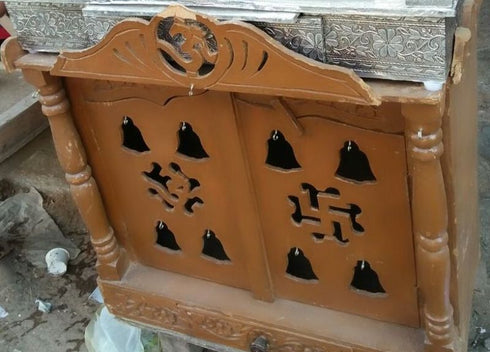 Wood Pooja Mandir