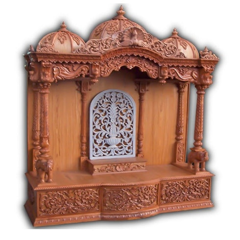 Traditional Designer Home Pooja Temple