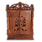 Sheesham Handcrafted Wooden Pooja Mandir With Doors