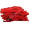 Red Cotton Wicks Erupu Vattulu 10 Packs