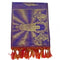 Namo Border Shawl Blue Violet