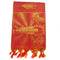 Namo Border Zari Shawl Red Pink