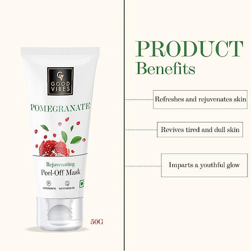 Good Vibes Pomegranate Rejuvenating Peel Off Mask 50g