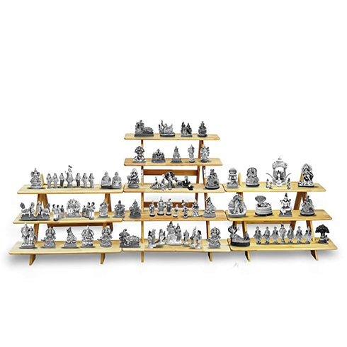 Navarathri Kolu Padi Golu Stand Mini Navratri Gollu Padi Navaratri Kollu Stand Navrathri Golu Rack Angle Removable Slotted Display Rack Dismantlable
