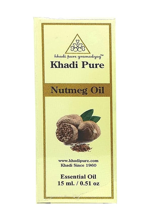 Khadi Pure Herbal Nutmeg Essential Oil 15 ml