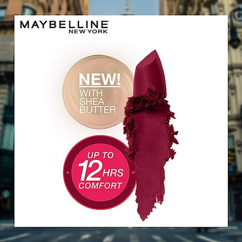 Maybelline Creamy Matte Lipstick, 904 Berry Bossy