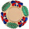 Golden - Haldi Kumkum Holder Tilak Thali Golden