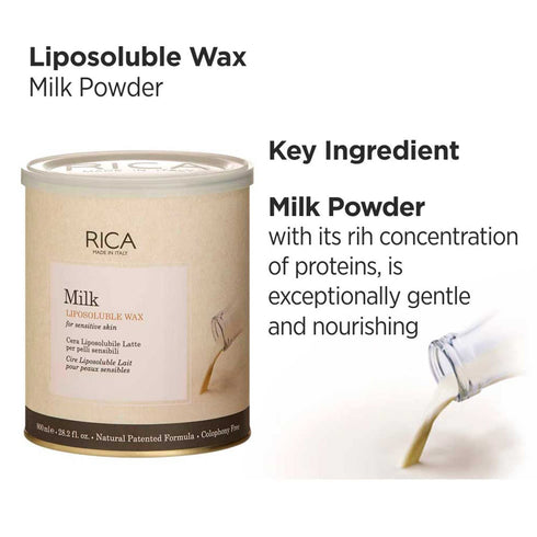 Rica Milk Liposoluble Wax 800ml