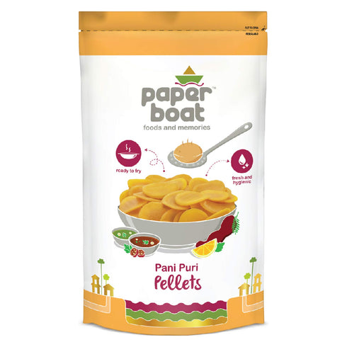 Paper Boat Pani Puri Pellets