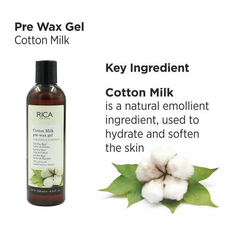 Rica Cotton Milk Pre Wax Gel 250ml