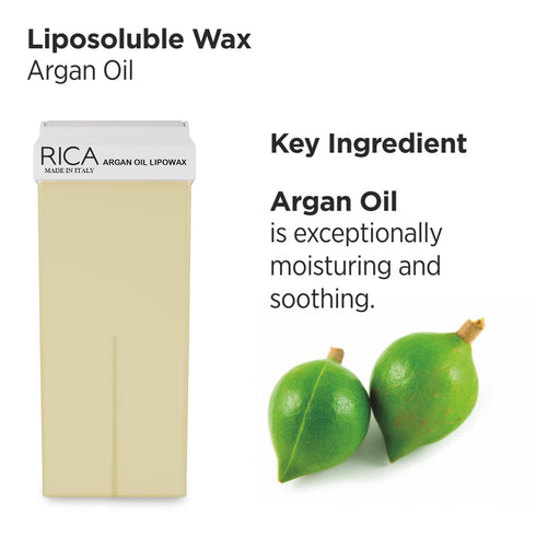 Rica Argan Oil Roll On Wax Refill 100ml