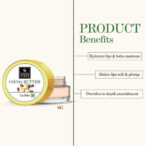 Good Vibes Lip Balm - Cocoa Butter