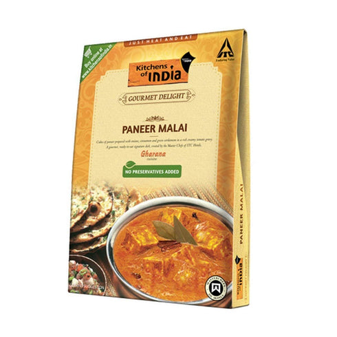 Kitchens of India Paneer Malai 285g |pack of 6