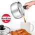 Hawkins Stainless Steel Tea Pan 15.1 cm Diameter with Glass Lid 1 L (SST10G)