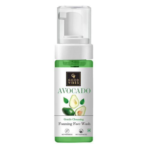 Good Vibes Gentle Cleansing Foaming Face Wash Avocado 150ml