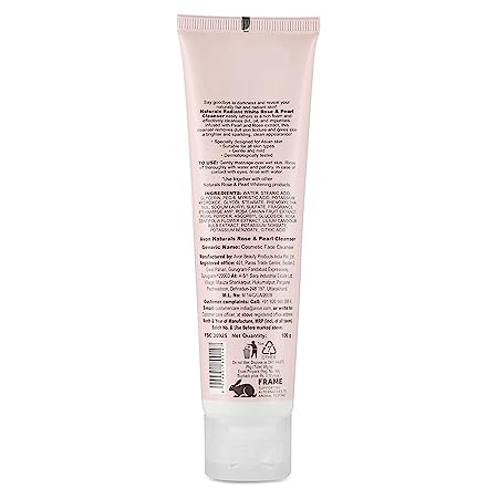 Avon Naturals Rose And Pearl Cleanser 100g