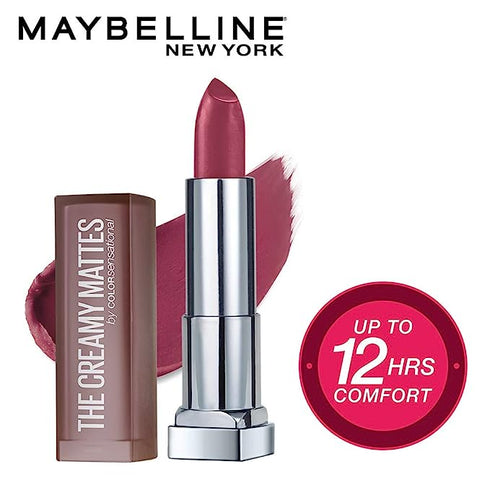Maybelline Creamy Matte Lipstick / 638 Madly Magenta