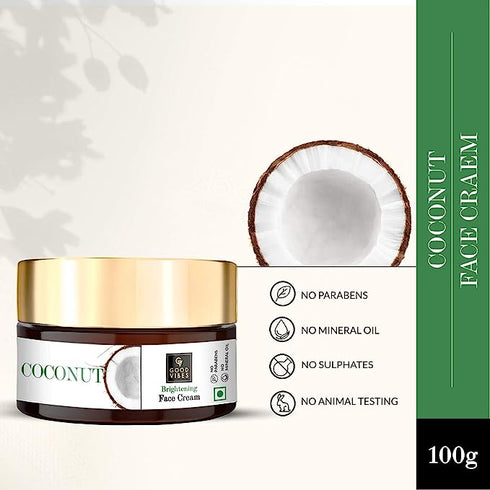 Good Vibes Coconut Brightening Face Cream