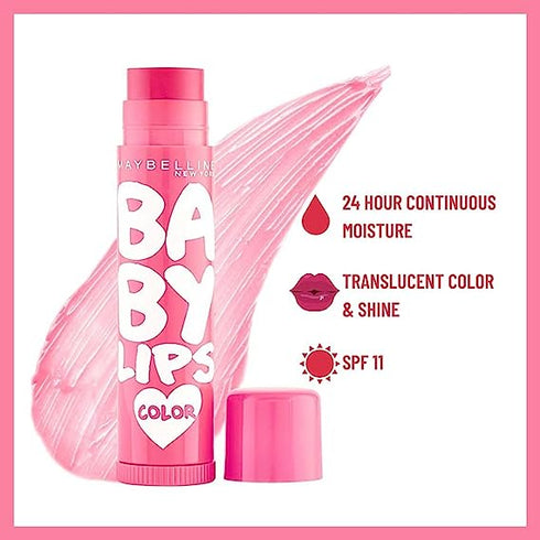 Maybelline Baby Lips Lip Balm Pink and Red