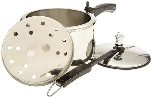Hawkins Stainless Steel Tall 3 L Induction Bottom Pressure Cooker (HSS3T)