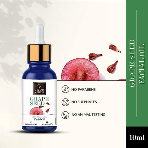Good Vibes Grape Seed Skin Tightening Facial Oil