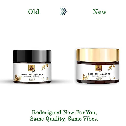 Good Vibes Plus Oil Control + Nourishing Gel Creme - Green Tea + Liquorice 50g